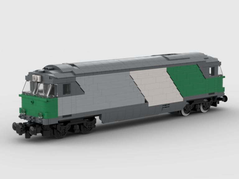 Plan de construction BB67532 de la SNCF version fret