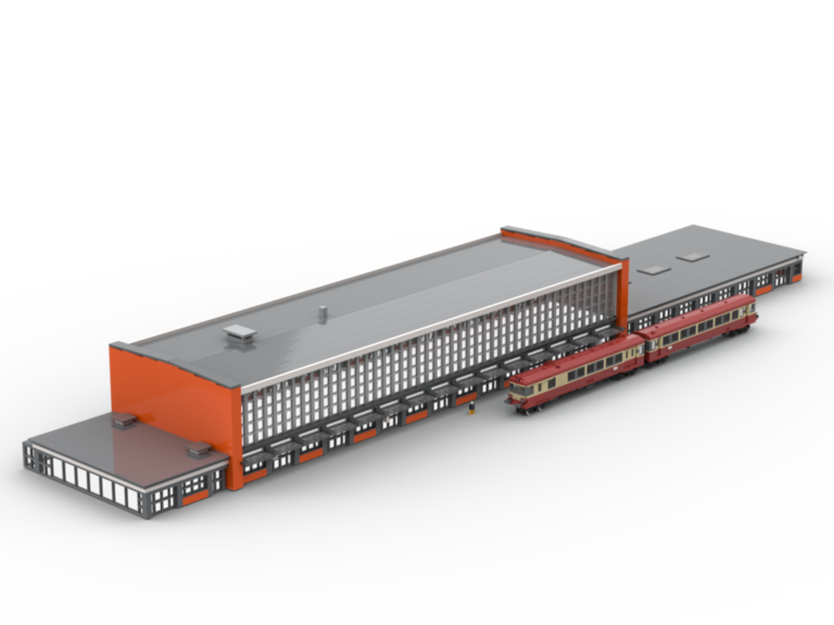 Plan de construction MOC - Gare d'Arras