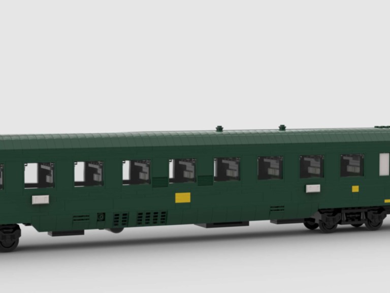 Wagon UIC MOC 1ere classe vert