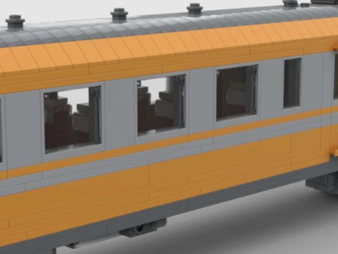 Plan de construction motrice autorail RGP2-X2606 de la SNCF