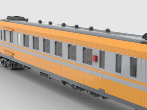 Plan de construction motrice autorail RGP2-X2606 de la SNCF