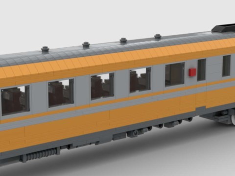 Plan de construction motrice autorail RGP2-X2606 de la SNCF