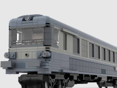 Plan de construction Autorail X4630 caravelle - bleu