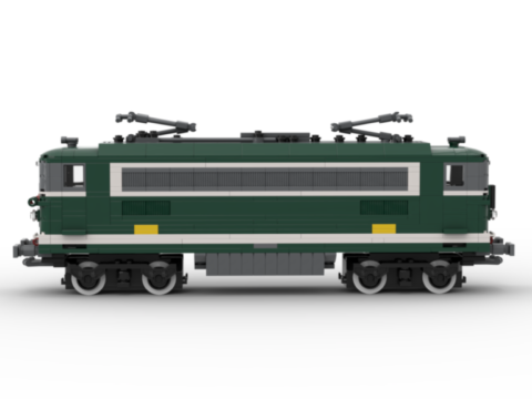 BB 20204 verte petite cabine de la SNCF