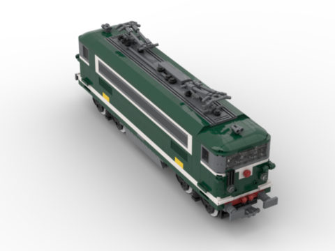 BB 20204 verte petite cabine de la SNCF