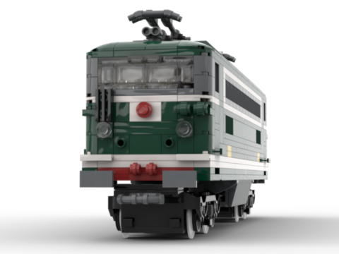 BB 20204 verte petite cabine de la SNCF
