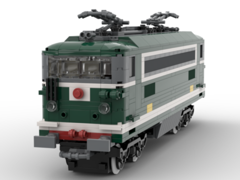 BB 20204 verte petite cabine de la SNCF