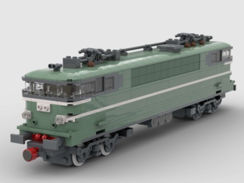 plan de la BB 25200 de la SNCF