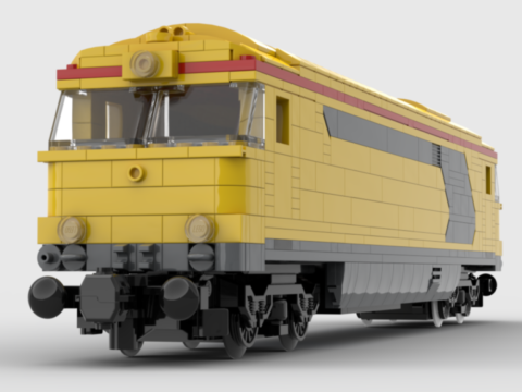 Plan de construction BB67433 de la SNCF version infra