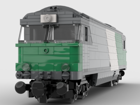 Plan de construction BB67532 de la SNCF version fret