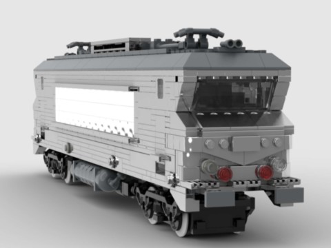 Plan MOC BB7256 Valenton de la SNCF