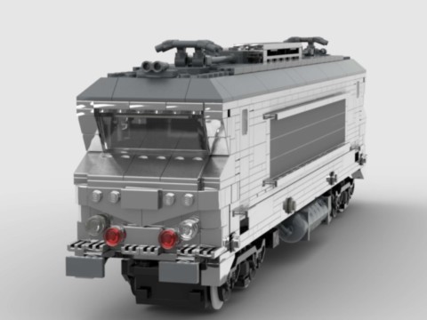 Plan MOC BB7256 Valenton de la SNCF
