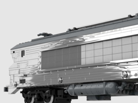 Plan MOC BB7256 Valenton de la SNCF