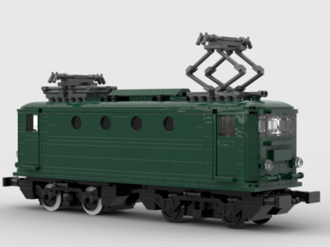 Plan de construction BB8100 de la SNCF (deuxième version)