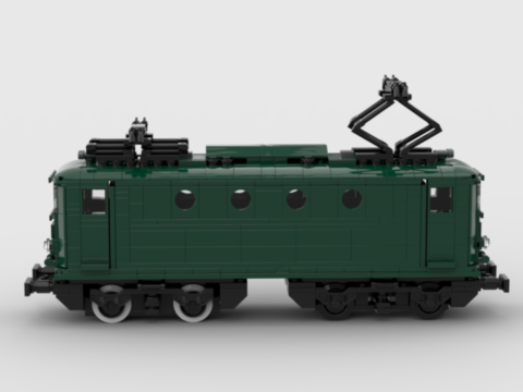 Plan de construction BB8100 de la SNCF (deuxième version)