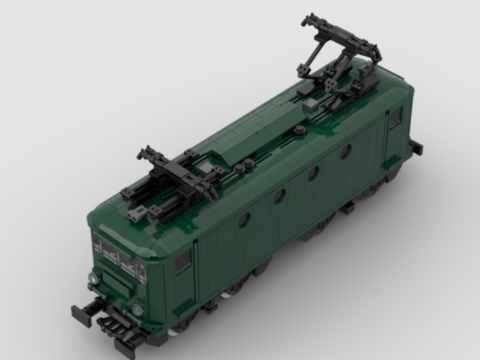 Plan de construction BB8100 de la SNCF (deuxième version)