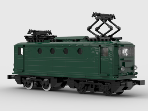 Plan de construction BB8100 de la SNCF (deuxième version)