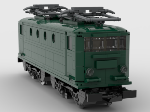 Plan de construction BB8100 de la SNCF