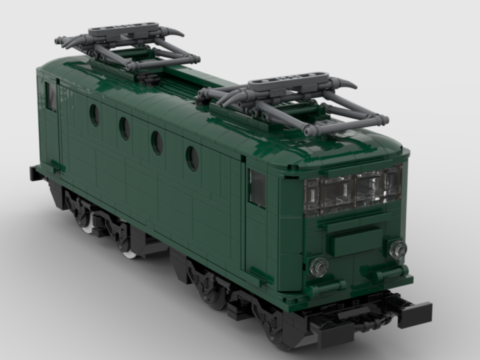 Plan de construction BB8100 de la SNCF