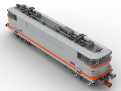 Plan de construction MOC BB 9250 de la SNCF