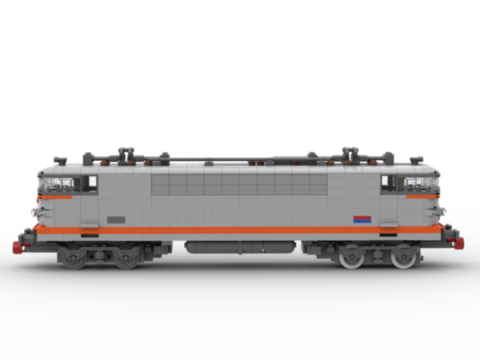 Plan de construction MOC BB 9250 de la SNCF