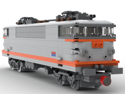 Plan de construction MOC BB 9250 de la SNCF