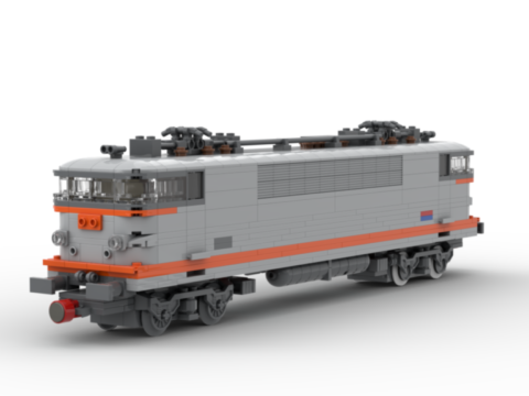 Plan de construction MOC BB 9250 de la SNCF