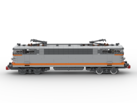 Plan de construction MOC BB 9307 Toulouse de la SNCF