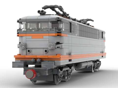 Plan de construction MOC BB 9307 Toulouse de la SNCF