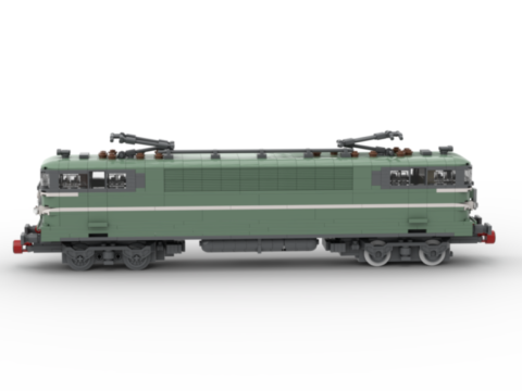 Plan de construction Lego MOC - BB 9400 de la SNCF