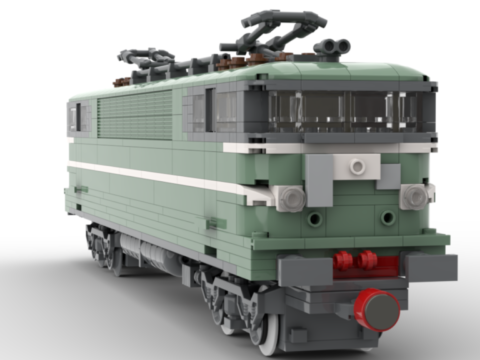 Plan de construction Lego MOC - BB 9400 de la SNCF