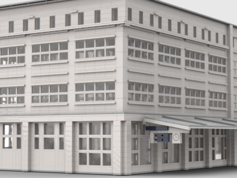 Plan de construction MOC gare Auguste Perret