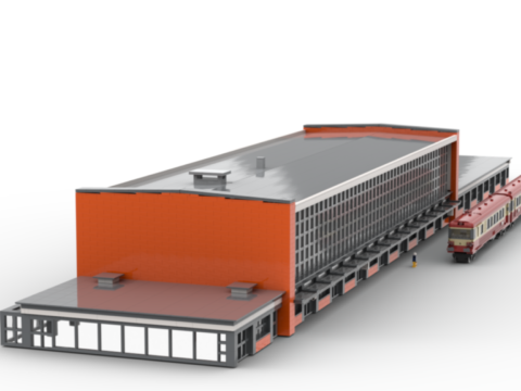 Plan de construction MOC - Gare d'Arras