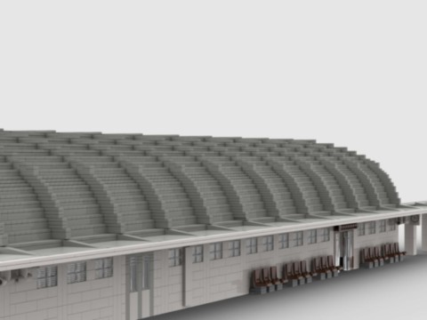 MOC - plan de construction de la gare de Laon