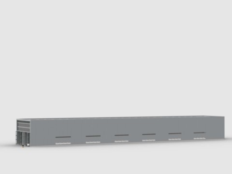 Plan de construction MOC d'un atelier de maintenance des trains SNCF d'Amiens