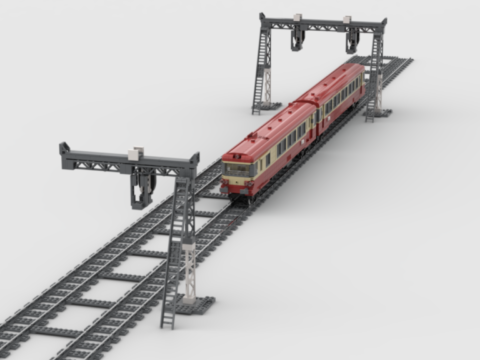Plan de construction MOC potences de la SNCF