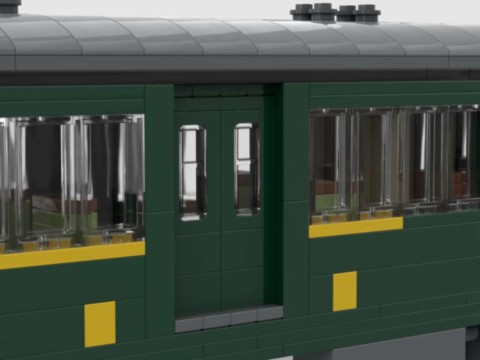Plan de construction MOC de la Rame Standard Z1500 de la SNCF