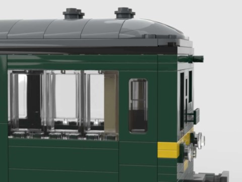 Plan de construction MOC de la Rame Standard Z1500 de la SNCF