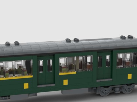 Plan de construction MOC de la Rame Standard Z1500 de la SNCF