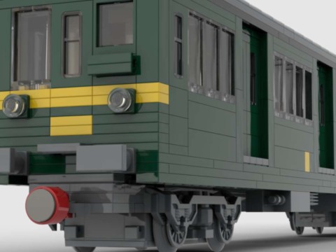 Plan de construction MOC de la Rame Standard Z1500 de la SNCF