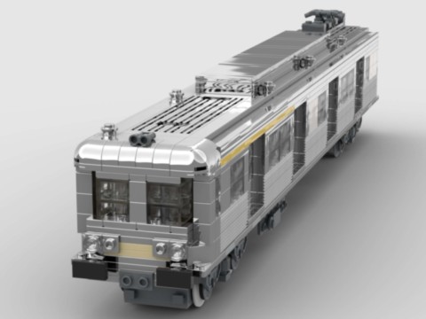 Train de banlieue inox Z6100 - "petit gris" - SNCF