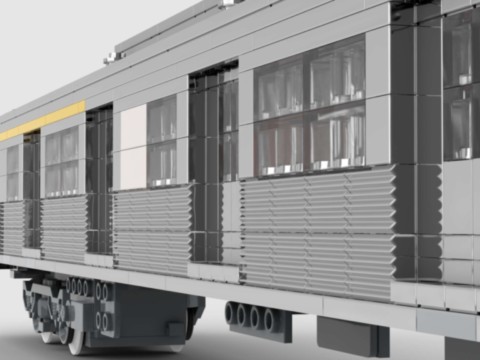 Train de banlieue inox Z6100 - "petit gris" - SNCF