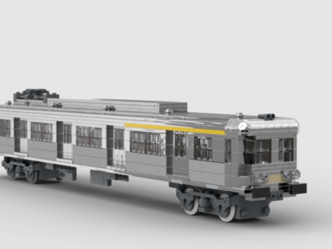 Train de banlieue inox Z6100 - "petit gris" - SNCF