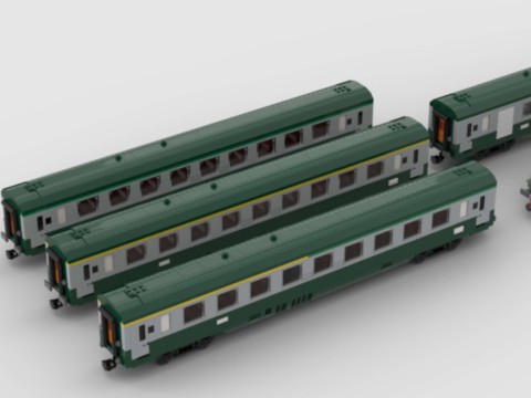 Plan de construction train complet UIC en MOC