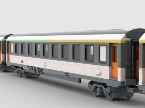 Plan de construction Wagon Corail 1ère-2ème classe