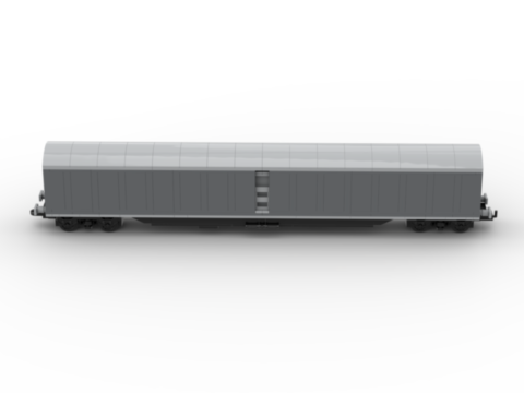 Plan de construction wagon SNCF EVS-SNAV2 gris toit gris