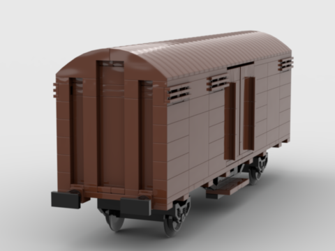 Plan de construction wagon standard - bétail
