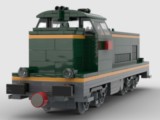 construction BB 63000 de la SNCFconstruction BB 63000 de la SNCF - version vitrine non motorisée