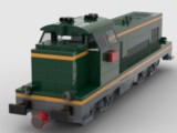 construction BB 63000 de la SNCFconstruction BB 63000 de la SNCF - version vitrine non motorisée